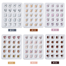 Get Creative with 20pcs Nail Art Embellishments Perfect for DIY Manicures Decor Pink