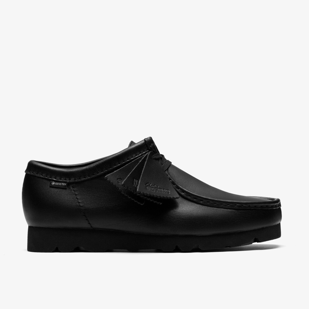 Clarks (Standard, 11 (Adults')) Wallabeegtx Blk/Black Lea