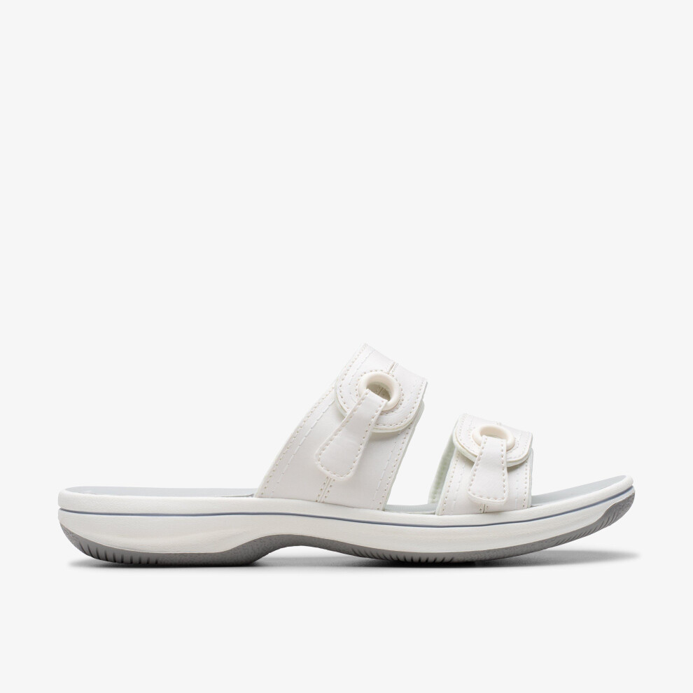 Clarks (Standard, 4 (Adults')) Brinkley Maye White