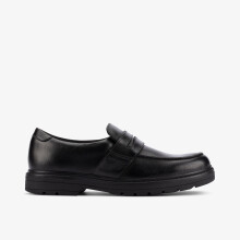 (Wide, Not Specified) Loxham Craft Y Black Leather