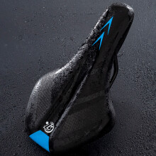 Soft Comfortable Bicycles Bike Saddle Breathable Mountain Road Bike Seat Cushion Black