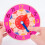 5.5in Learning Clock Learning Board for w/ 12/24 Hour Scale Primary Toddler Gi Red 5