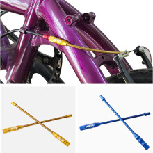 Bicycles V Brake Noodles Bike Brake Pipe Flexible Cable Guide V Brake Hose Pipe Red