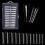 240x Clear Nail Tips Long False Nails Tips Artifical Fingernails Manicure Decor 01 5