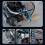 D-Shaped Code Lock for Bike Security Cable Lock, Outdoor Lock Combination Locks Blue 6