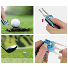 3-Layers Zipper Golf Bag Golf Tees Bag Pouch Bag Golf Balls Bag Golf black cleaning kit