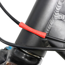 10Pcs Bike Cable Protector Shifting Cable Protective Saver Sleeve for Bicycles Black