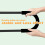 Telescoping push handle for kids bike practice and control use Blue 6