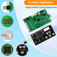 Pool Spa Control Board Set with Keypad Panel for Repair Service