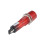 Signal Indicator Dash Light DC 12V, LED Bulbs XD10-3 Red, 10mm 2/5" Panel Mount 10Pcs 4