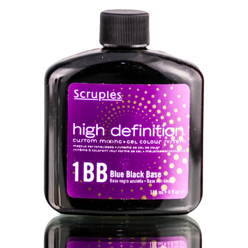 Scruples High Definition Color Gel- 1Bb Blau Schwarz Basis 4 Fl.Oz.