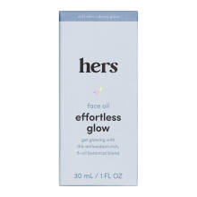 Hers Effortless Glow Face Oil, Lightweight, Hydrating Drops, 1 Fl Oz