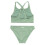 Roxy Kids Solid Active Crop Top Set Swimsuit 2