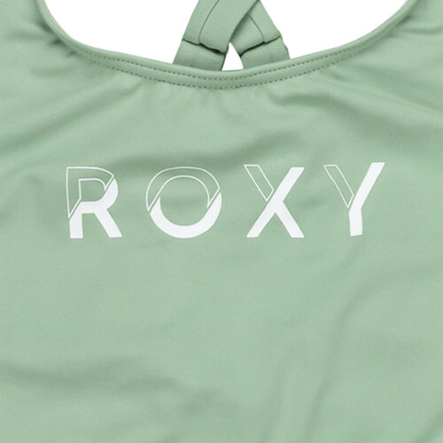 Roxy Kids Solid Active Crop Top Set Swimsuit 2