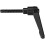 M6 x 32mm Handle Adjustable Clamping Lever Thread Push Button Ratchet Male Threaded Stud Knobs Locking Rotating Screw Handles Quick Release Bolt Black 2