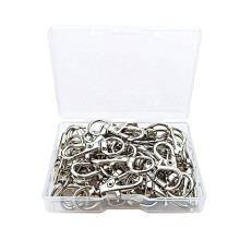 30 Pcs Metal Swivel Lanyard Snap Hook, Key Chain Swivel Hook Lobster Claw Clasp