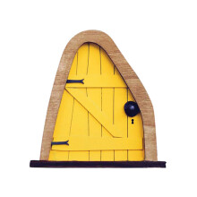 Miniature Fairy Gnome Window Door Figurines Elf Home for Yard Art Garden Sculpture Statues Decor Outdoor-G