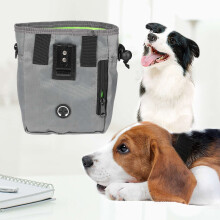 2 Pack Dog Treat Pouch, Dog Training Treat Pouch with Waist Shoulder Strap, 3 Ways to Wear, Easily Carries Toys, Kibble