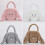 Plush Bunny Easter Buckets Easter Egg Hunting Easter Bags Kid Easter Tote Bags White 7
