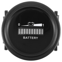 12V/24V/36V/48V/72V LED Digital Battery Indicator Waterproof Meter Gauge Battery Indicator for Go-Lf Ca-Rt
