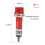 Signal Indicator Dash Light DC 12V,LED Bulbs XD7-1 Red, 7mm 9/32" Panel Mount 8Pcs 2