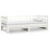 VidaXL (white, 90 x 190 cm) vidaXL Solid Wood Pine Pull-out Day Bed Wooden Sofa Bed Multi Colours/Sizes 7