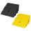 Plastic Curbs Slope Driveway Sidewalks Step Wheelchair Strollers Car Slope Yellow 4