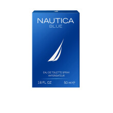 Nautica Blue Eau de Toilette 50 ml (1 confezione), Note di Basilico, Gelsomino e Legno di Cedro, Fragranza Uomo