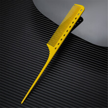Hair Teasing Comb for Perfect Hairdos Hairdressing Anti-static Combs Styling Yellow
