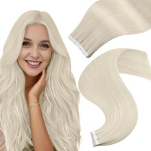 Extensiones de Cabello Tape en Rubias de 20 Pulgadas 50g 20Pc Easyouth #1000