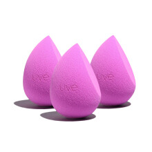 Makeup Blender Schwamm Set, streifenfreie Anwendung von Flüssig-, Pulver- & Creme-Foundation, professionelles Werkzeug