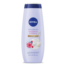 NIVEA Gel de Ducha Refrescante con Frutas Silvestres y Hibisco, Gel Hidratante para Mujeres, 20