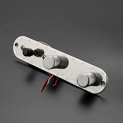 Electric Guitar Wired Loaded Control Plate with 3 Way Switch Easy Install