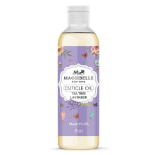 Maccibelle Nagelriemolie Navulling voor Droge Gebroken Nagelriemen (Lavendel 8oz)