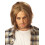Dunkelblonde Grunge Kostümperücke Erwachsene Einheitsgröße 1