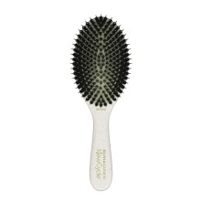Olivia Garden NewCycle Round Vegan Boar and Ionic bristles Cushion Hair Brush and made from 100% recycled material (except bristles and cushion)