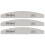 Lima per Unghie Forte Zebra Halfmoon 180/180 Blu Centro 3 pezzi 1