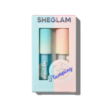 SHEGLAM Plump Addict Hot & Cold Gloss Duo 2er Set Volumizing Lipgloss Hoher Glanz Feuchtigkeitspflege