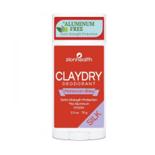 Adama Minerals 2 Pack Déodorant ClayDry Bold Moroccan Bliss Zion Health 2,5 oz