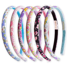 FROG SAC 6 Cerchietti per Ragazze - Cerchietti Sottile per Bambini, Accessori per Capelli, Cerchietti Glitter Mermaids