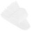 100 PCS Assorbenti Collarini Monouso per Uomo e Donna, Collo Fitted 1