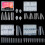 Nail Extension Tips Nail Forms Extension Tips French Stickers Duals Nail Forms A 2