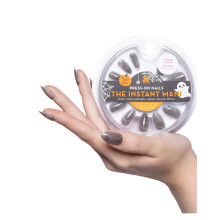 Olive & June Instant Mani Medium Almond Press-On Nails, Smoke Signals, 42 Delar