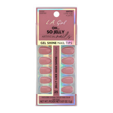 L.A. Girl Oh So Jelly Nageltips, Älskar dig en Latte GNT725G