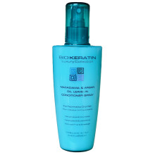 Spray Balsamo Leave-in Biokeratin Luxury Collection Macadamia & Argan 8.45 fl oz, 250 ml