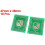 10pcs Surface Mounted Devices TQFP32/44/48/64/84/100 0.5/0.8mm 2 Sides PCB Adapter Plate 2