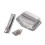 Guitar Bridge Pulling String Board Guitar Bridge Tailpiece with Bridge Cover Silver 7