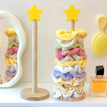 2er Set Scrunchie Halter Stand Haarband Organizer Vertikal für 15-20 Scrunchies