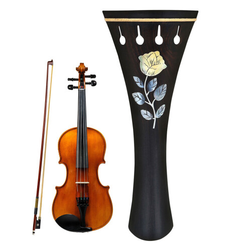 4/4 Violin Repair Tailpiece Wood Replacement String Instrument Tailpiece