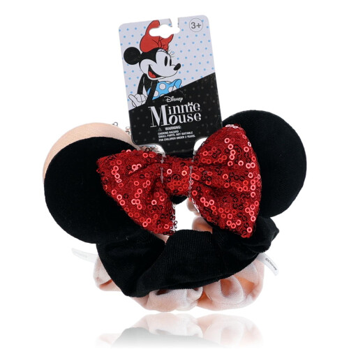 Disney Minnie Mouse Haargummis von Disney, 2er Pack für Kinder